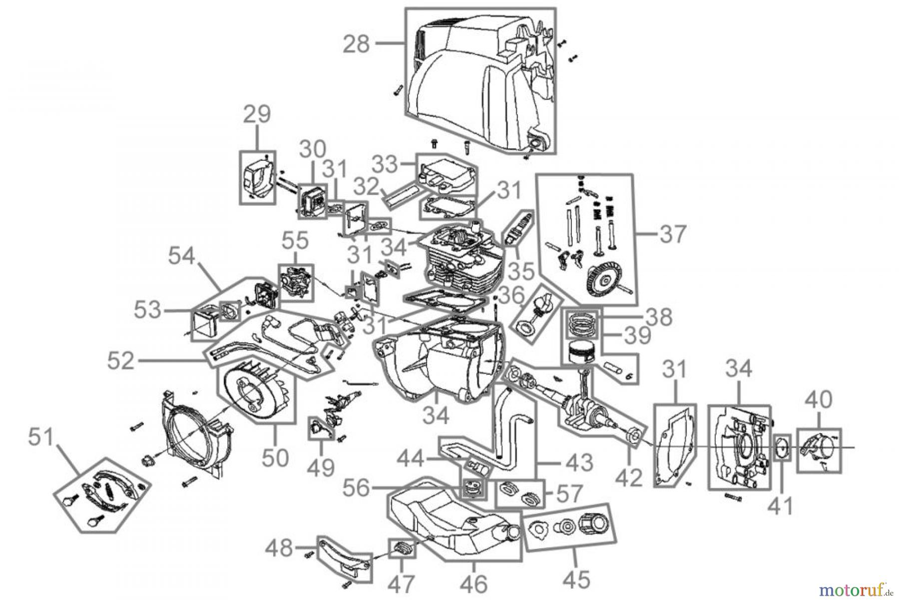 Güde Gartentechnik Häcksler Benzin-Häcksler MOTOR GARTENHÄCKSLER MGH1500 - 94059 FSL94059-01 Seite 2