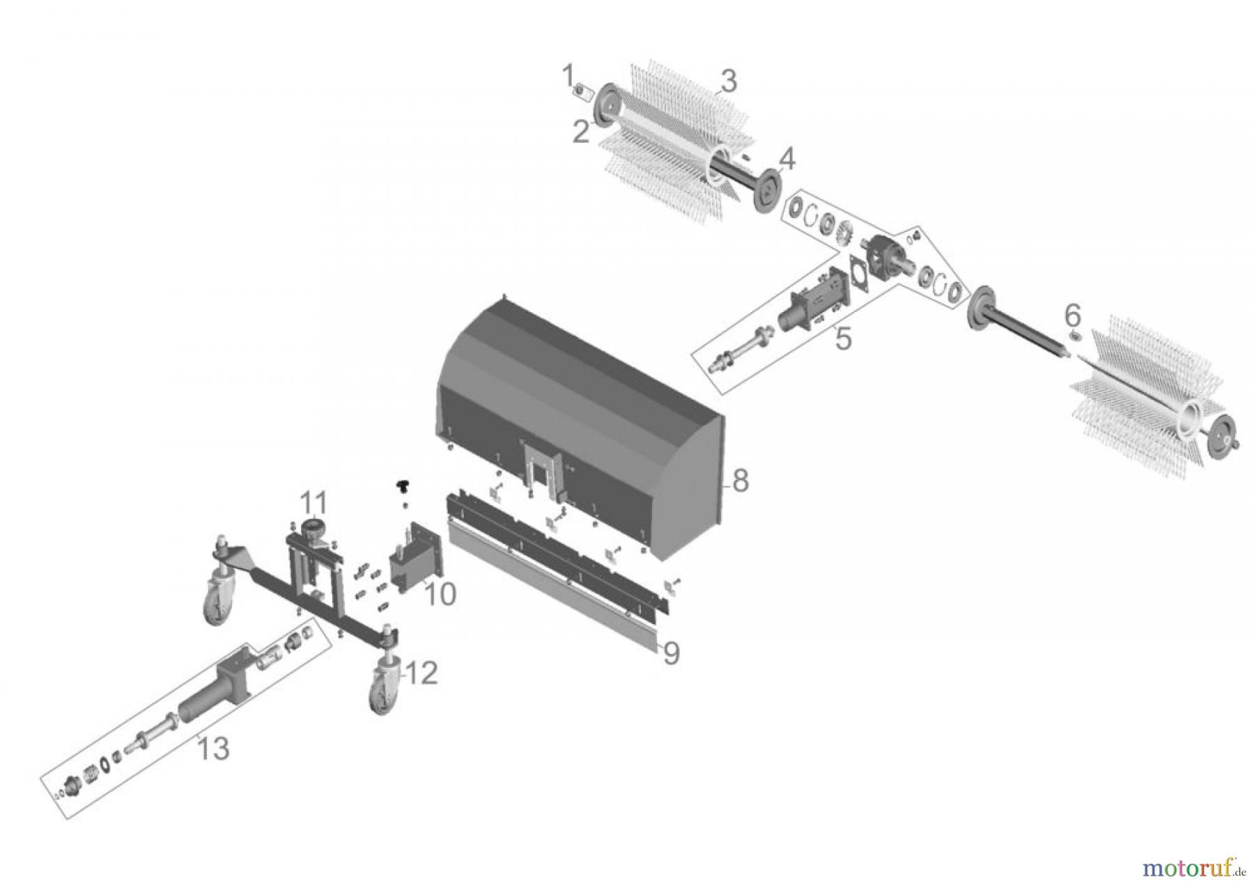 Güde Gartentechnik Kombigeräte Benzin Anbauwerkzeug KEHRMASCHINE GKM 900 2 IN 1 - 95189 FSL95189-01 Seite 1
