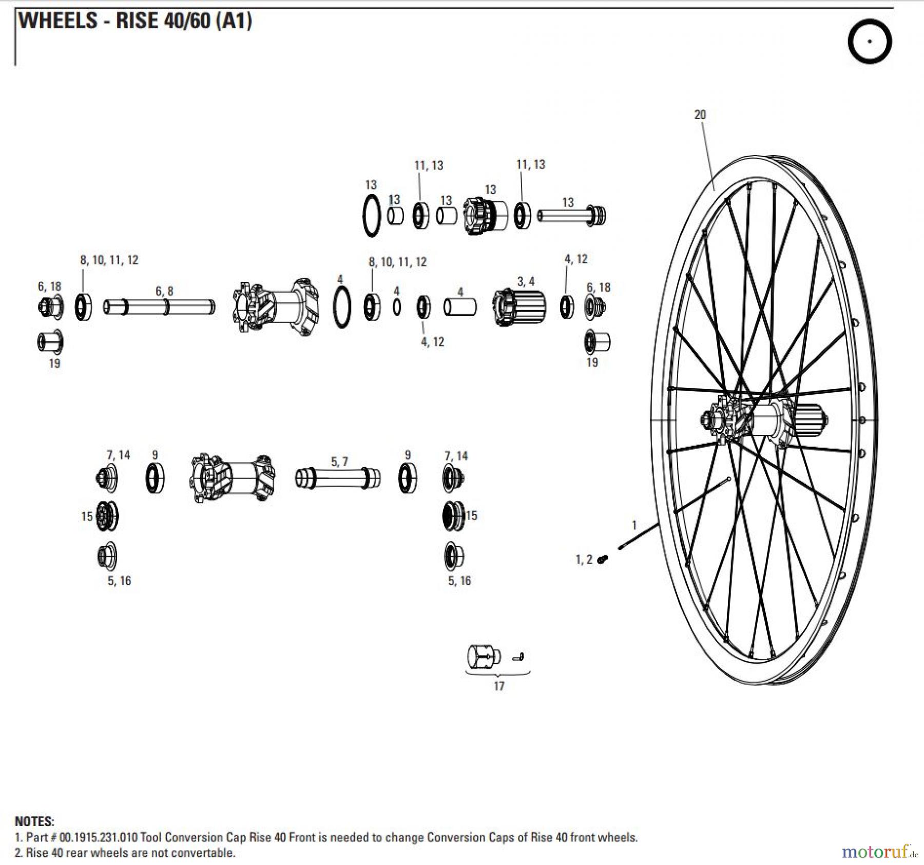 Sram Sram WHEELS - RISE 40/60 (A1)
