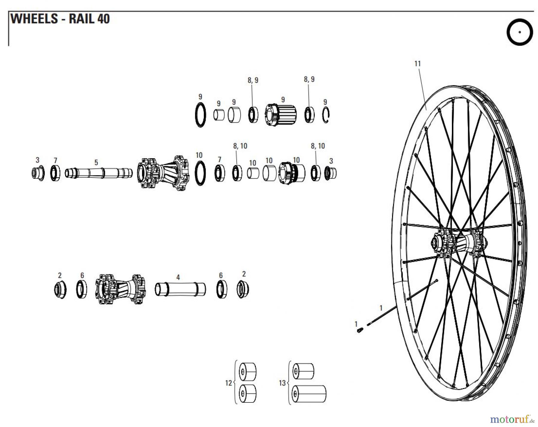 Sram Sram WHEELS - RAIL 40