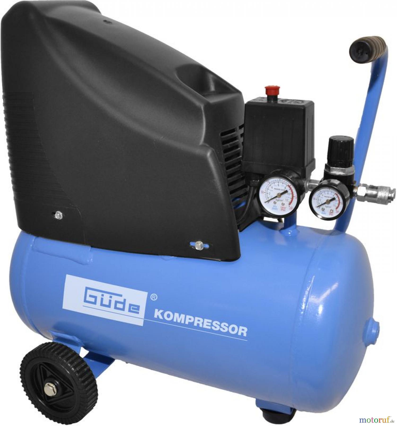 Güde Drucklufttechnik Kompressoren Ölfrei bis 50l Kessel Kompressor 220/08/24 ölfrei - 50111