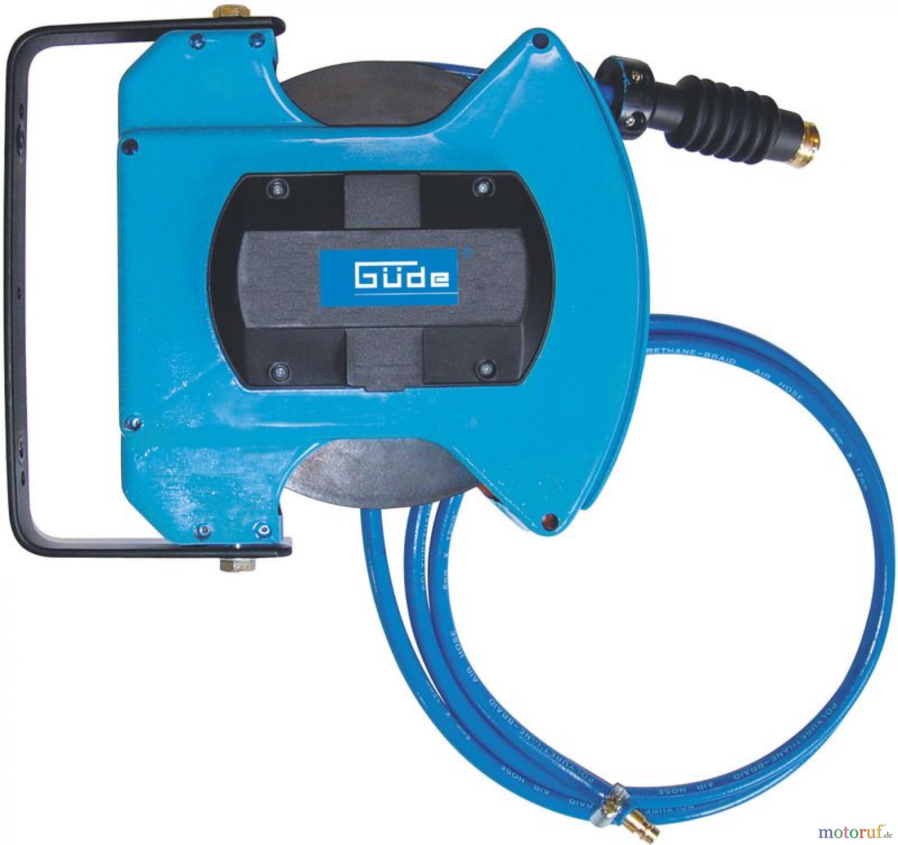 Güde Drucklufttechnik Druckluft Zubehör Schläuche AUTOMATIKSCHLAUCHTROMMEL 8 M - 02877