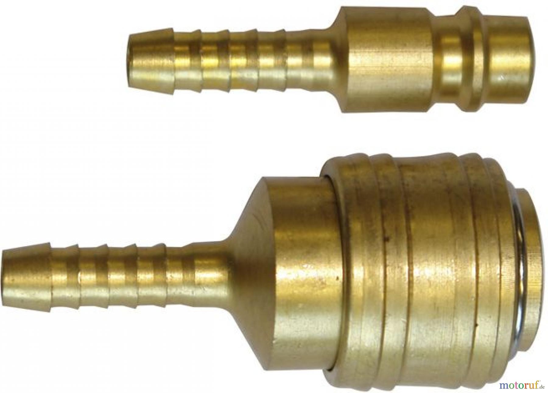 Güde Drucklufttechnik Druckluft Zubehör Anschlüsse KUPPLUNG/STECKNIPPEL 9MM - 41008