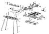 Güde Fliesenschneider Baugeräte Ersatzteile RADIALFLIESENSCHNEIDER RFS 180 - 55371