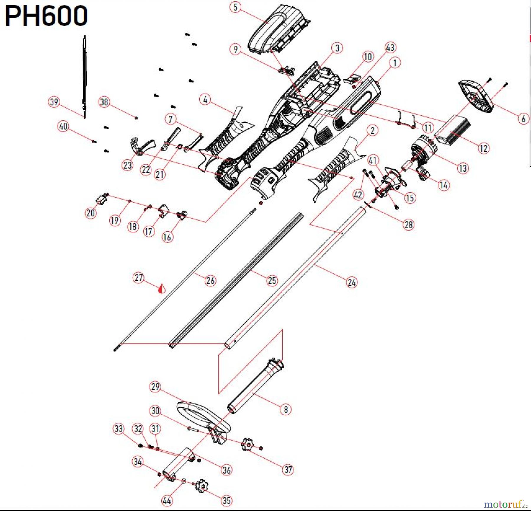 Oregon Akku und Elektro Geräte Antriebseinheit Multi-Tool PH600