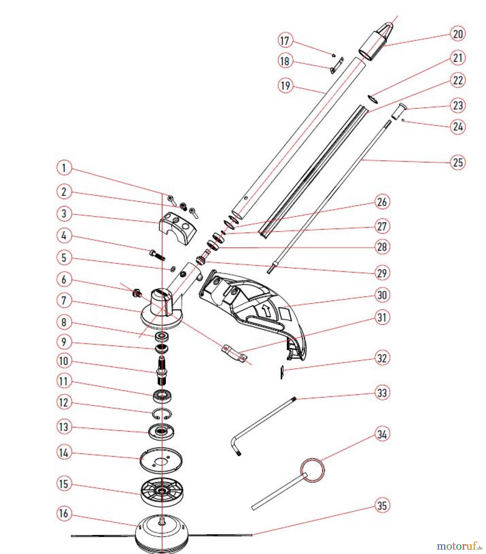Oregon Akku und Elektro Geräte Aufastz Fadentrimmer Multi-Tool ST600