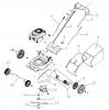 Güde Benzin-Rasenmäher Schnittbreite bis 50 cm RASENMÄHER BIG WHEELER 460 P - 95320 FSL95320-01 Ersatzteile Seite 1