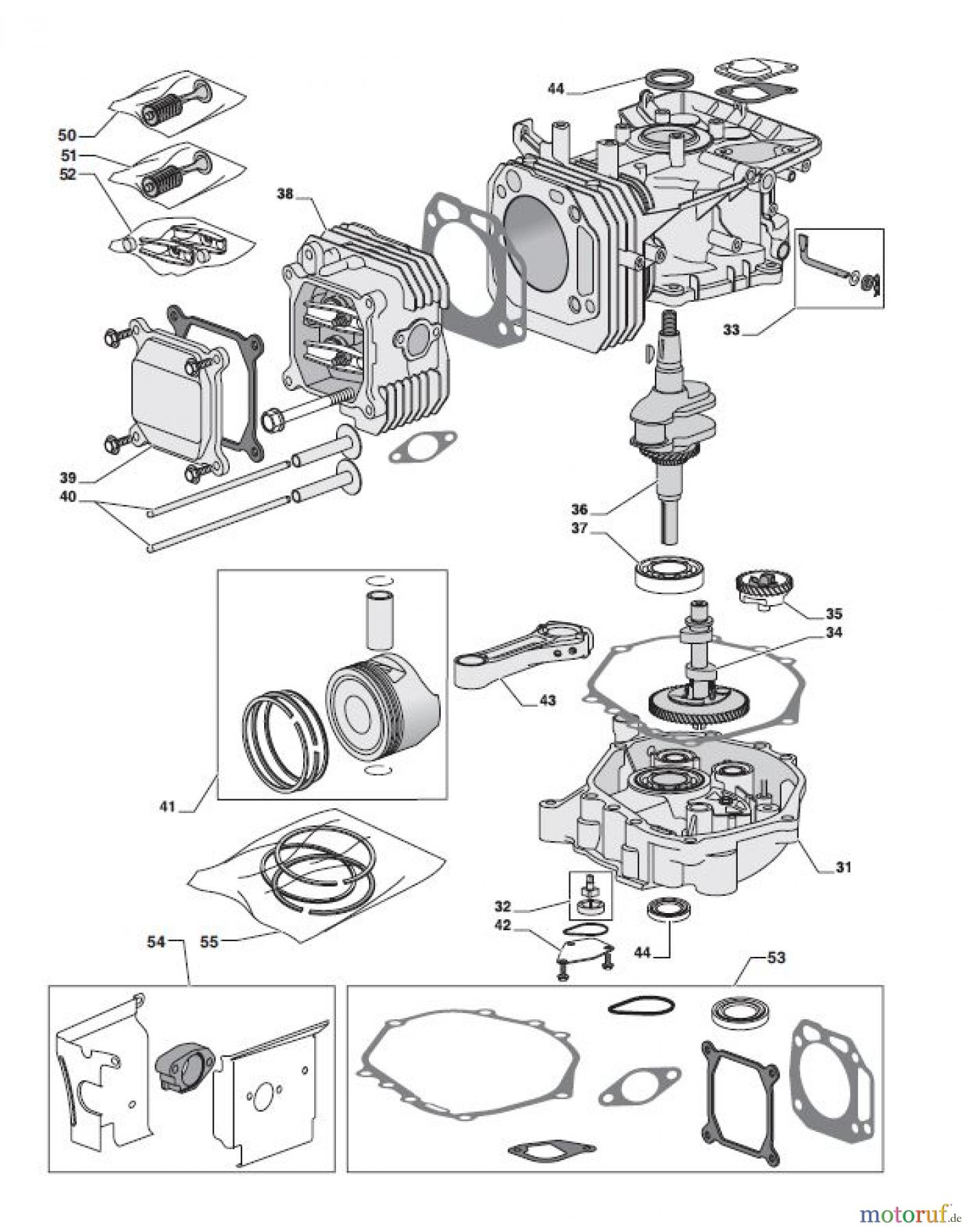 Global Garden Products GGP Frontmäher X1 2008 Motor GGP-Engine WM12 Seite 2