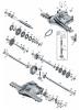 Global Garden Products GGP XM_Series 2008 Ersatzteile DANA GETRIEBE 6800-7 6800-8 