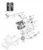 Global Garden Products GGP Rider 66cm 2017 MJ 66 4E Hydro Ersatzteile Engine - B&S