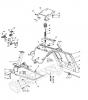 Global Garden Products GGP Rider 72cm 2017 F 72 FL Hydro Ersatzteile Chassis for Models with B&S and Honda Engine