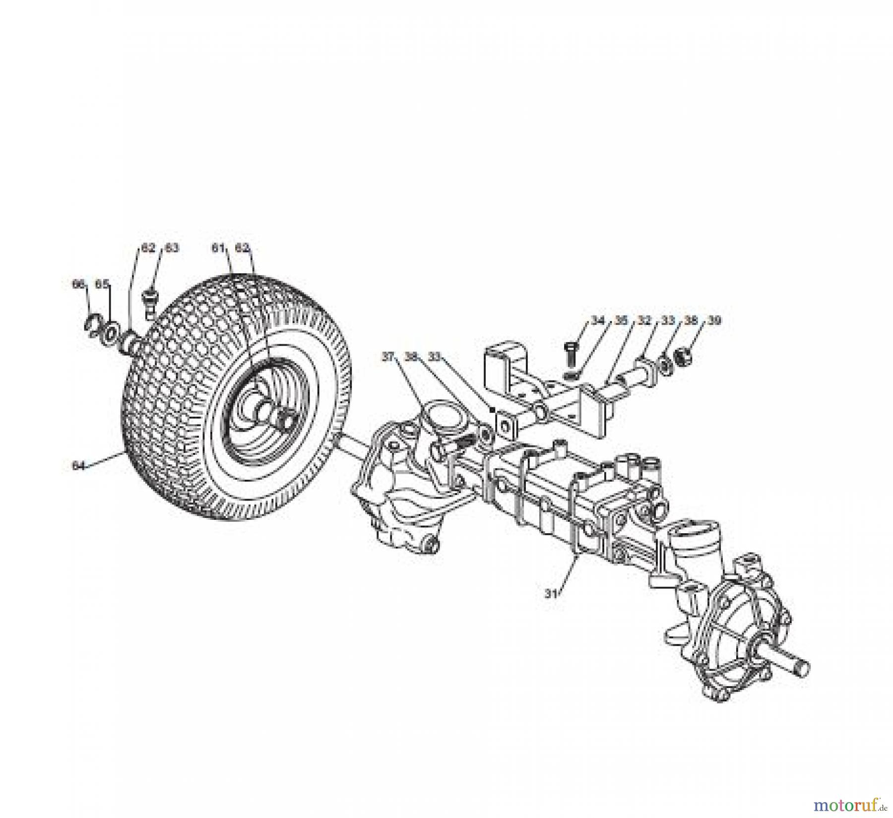 Global Garden Products GGP Aufsitzmäher Sammler Cellecting Pro 2017 TH4S 122 Hydro Steering - 4WD