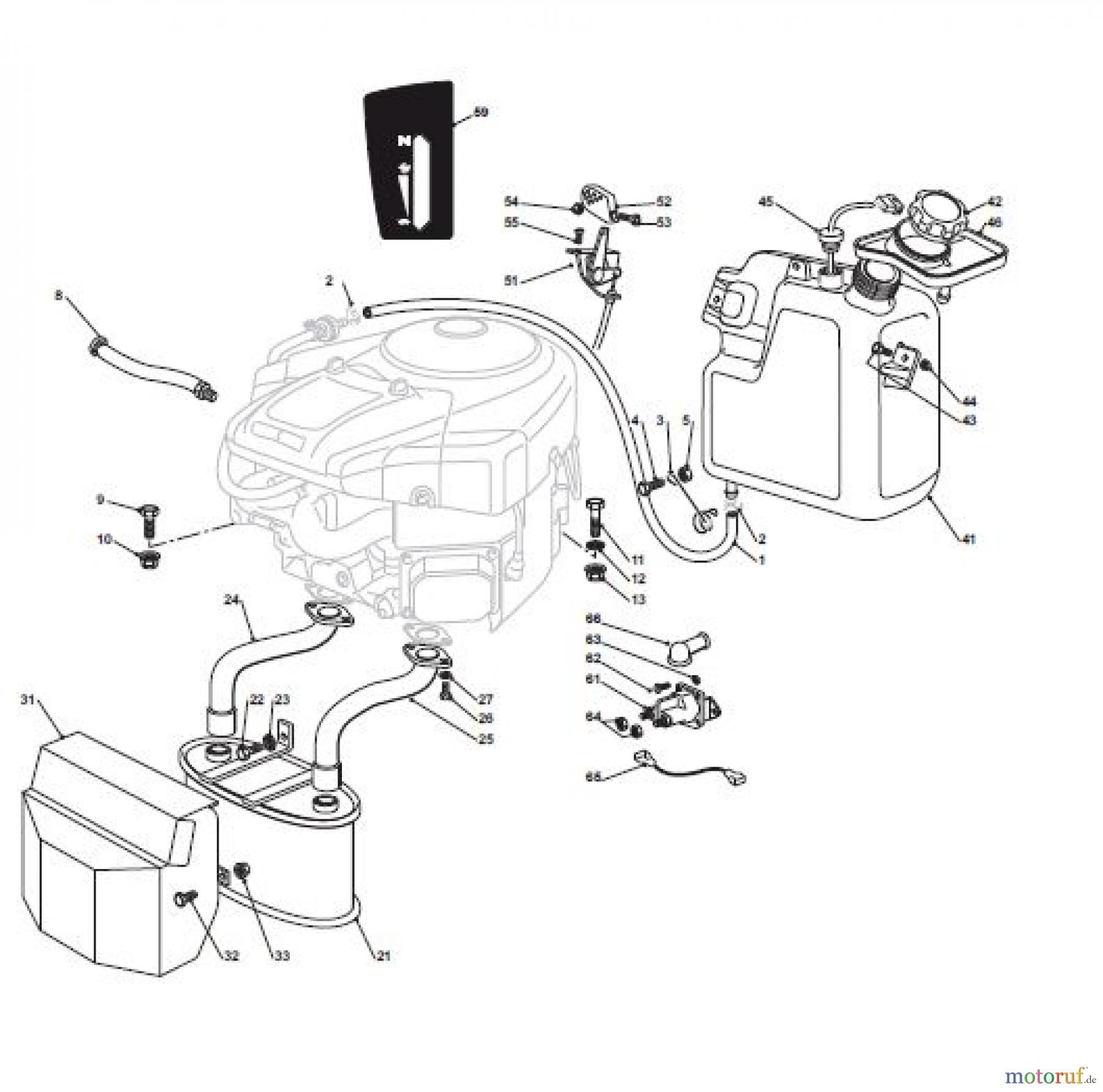 Global Garden Products GGP Aufsitzmäher Sammler Cellecting Pro 2017 TH4S 122 Hydro Engine - B&S