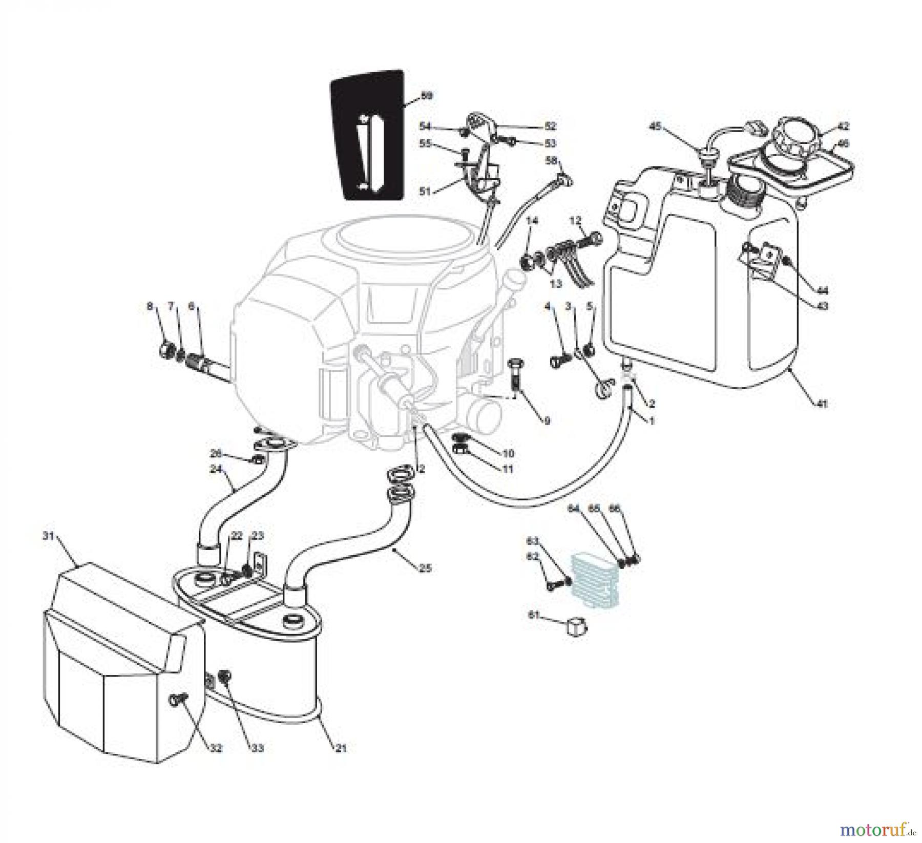  Global Garden Products GGP Aufsitzmäher Sammler Cellecting Pro 2017 TH4S 122 Hydro Engine - Honda