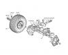 Global Garden Products GGP Sammler Cellecting Pro 2017 TH4X 102 Hydro Ersatzteile Steering - 4WD