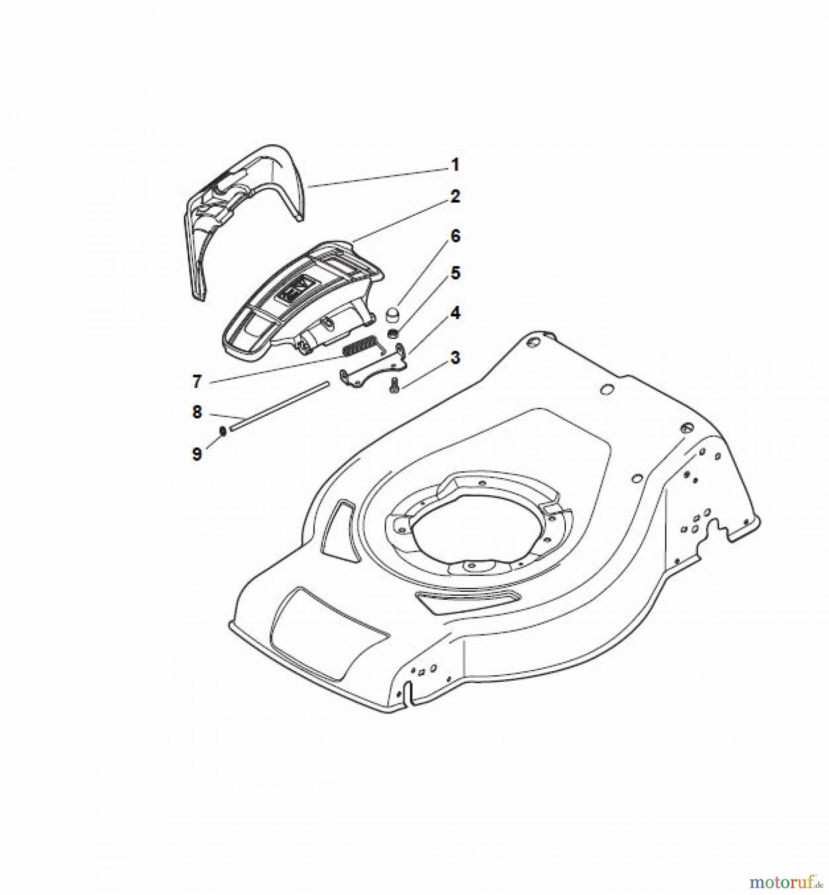 Global Garden Products GGP Rasenmäher Baujahr 2017 Akku 2017 Mit Antrieb CR-CS 480 WS Li 80 - CR-CS 480 WSQ Li 80 Protection, Belt