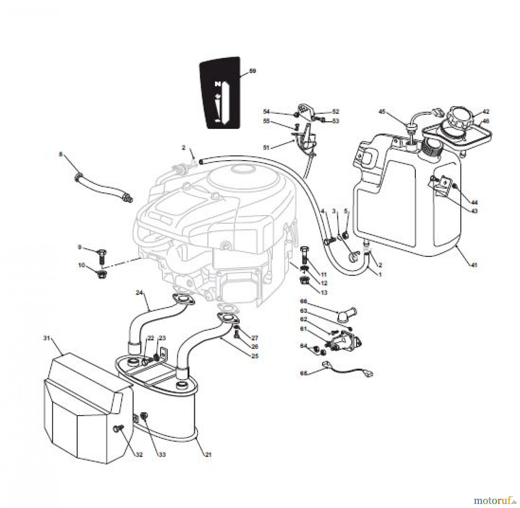 Global Garden Products GGP Aufsitzmäher Sammler Cellecting Pro 2017 TH4X 122 Hydro Engine - B&S