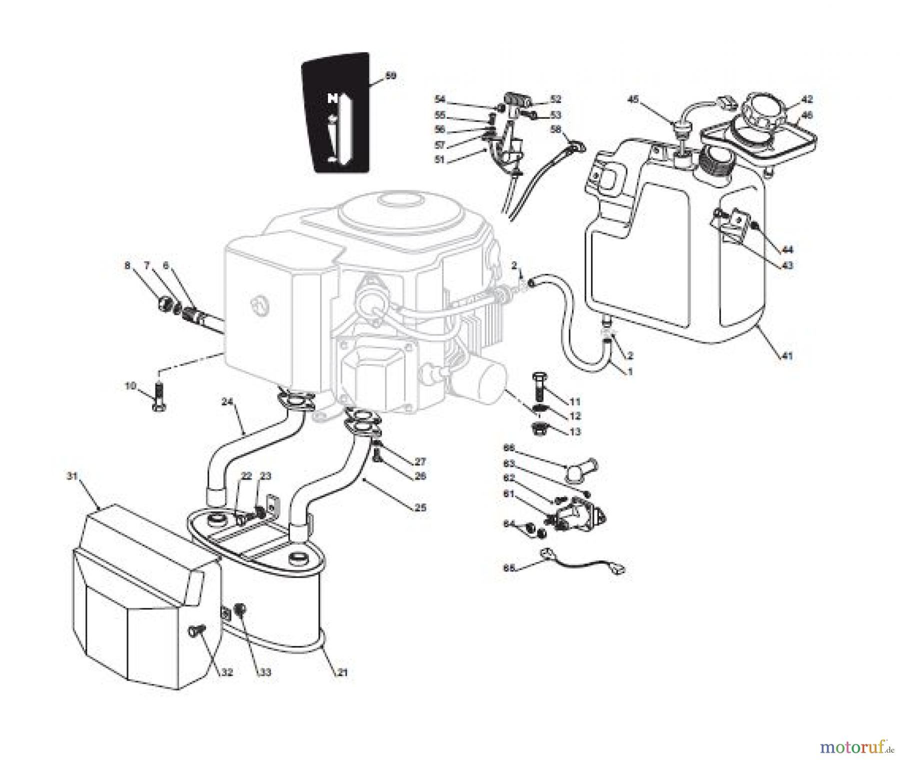 Global Garden Products GGP Aufsitzmäher Sammler Cellecting Pro 2017 TH4X 122 Hydro Engine - Kohler