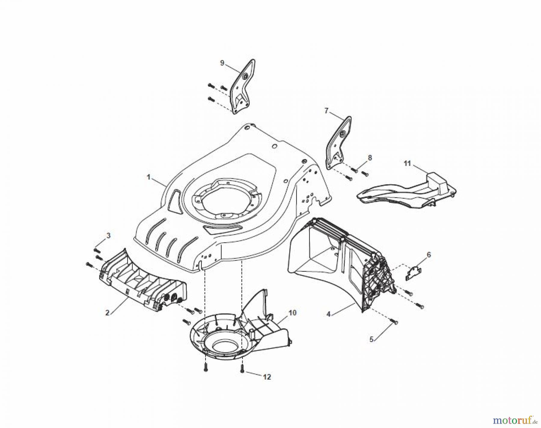 Global Garden Products GGP Rasenmäher Baujahr 2017 Akku 2017 Mit Antrieb CRL-CSL 480 WS Li 80 - CRL-CSL 480 WSQ Li 80 Deck - CR