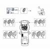Global Garden Products GGP Baujahr 2017 Akku 2017 Mit Antrieb CRL-CSL 480 WS Li 80 - CRL-CSL 480 WSQ Li 80 Ersatzteile Hub Caps