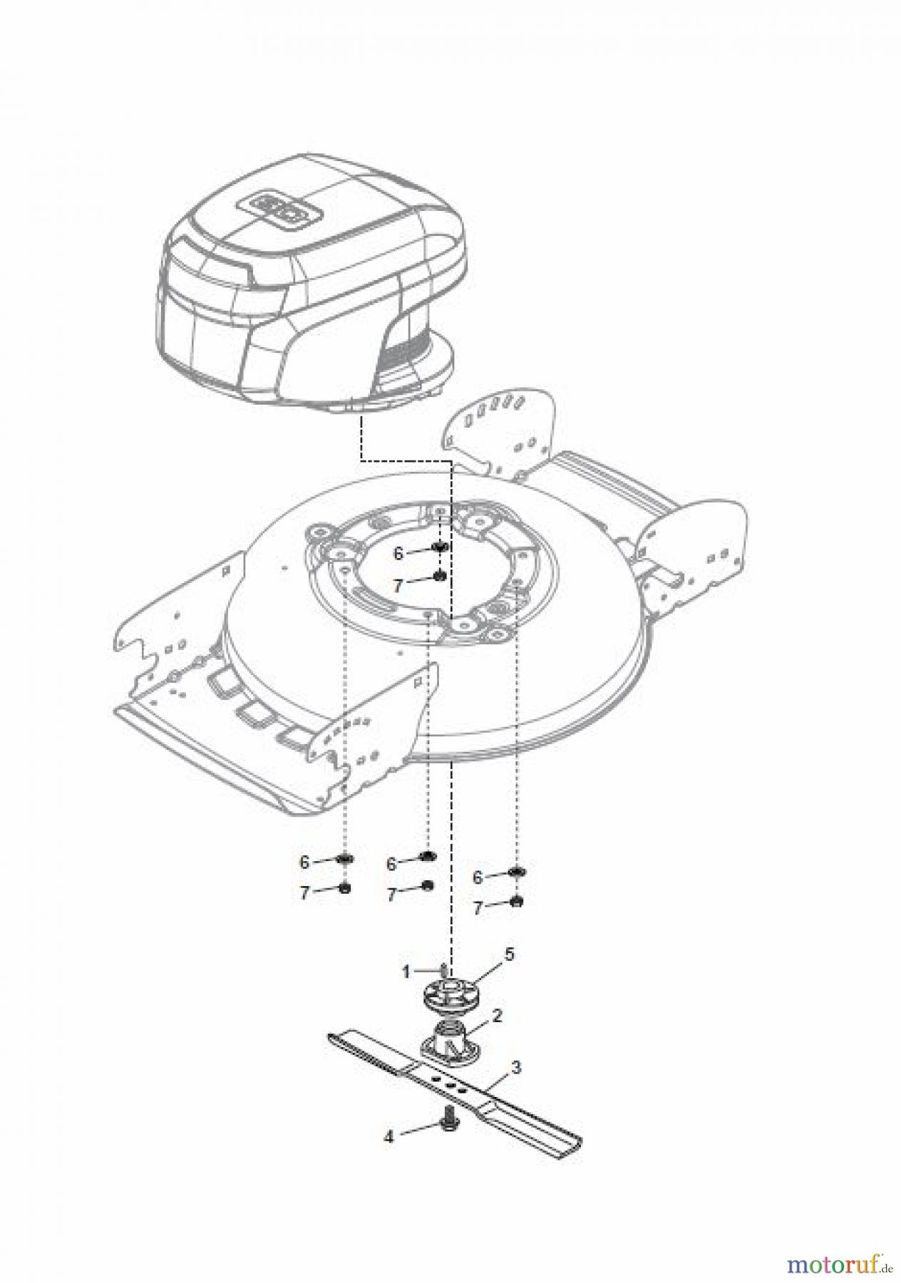  Global Garden Products GGP Rasenmäher Baujahr 2017 Akku 2017 Mit Antrieb MCS 470 TRQ Li 80 Blade