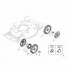 Global Garden Products GGP Baujahr 2017 Akku 2017 Mit Antrieb MCS 500 TR Li 80 Ersatzteile Wheel and Hub Cap - STAR