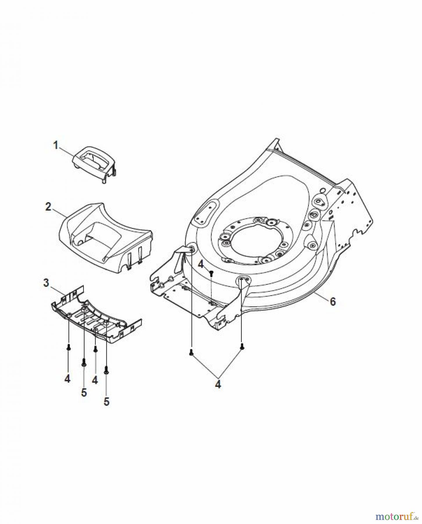 Global Garden Products GGP Rasenmäher Baujahr 2017 Akku 2017 Mit Antrieb MP1 500 S Li 80 Mask