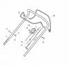 Global Garden Products GGP Baujahr 2017 Benzin Mit Antrieb 2017 CRC-CSC 534 WS - CRC-CSC WSQ Ersatzteile Handle, Upper Part