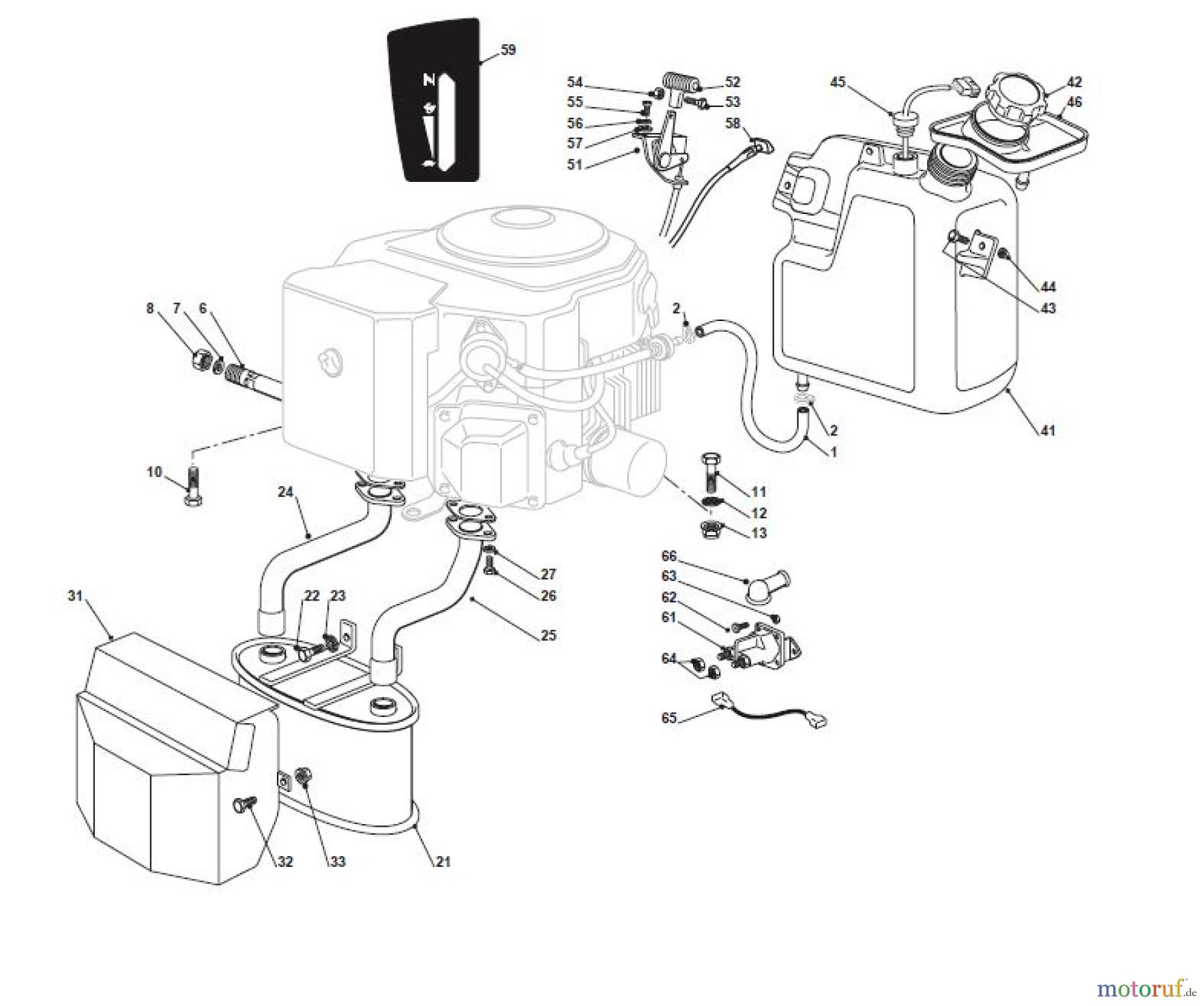 Global Garden Products GGP Aufsitzmäher Sammler Cellecting Pro 2017 THS 122 Hydro Engine - Kohler