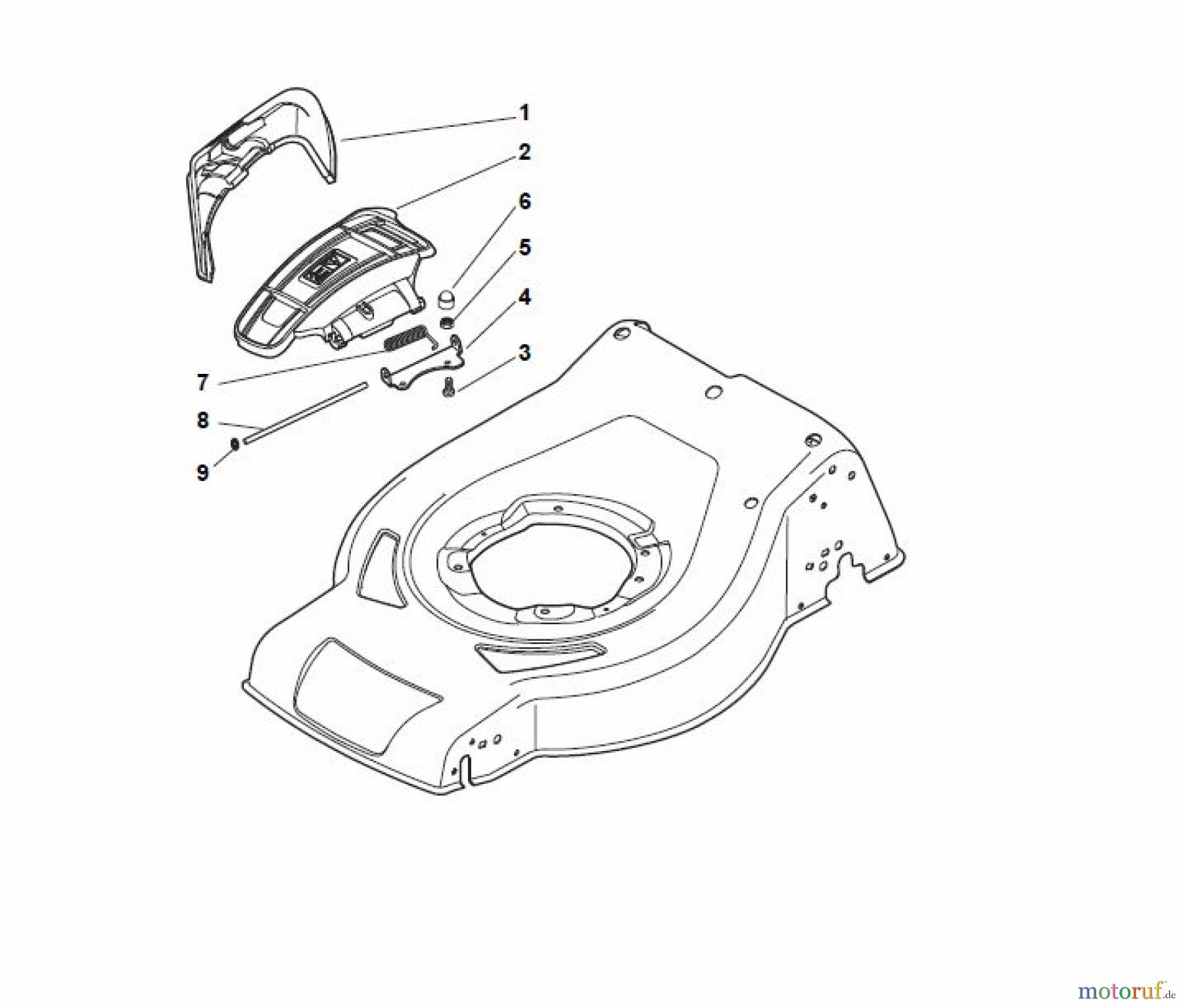  Global Garden Products GGP Rasenmäher Baujahr 2017 Benzin Mit Antrieb 2017 CR-CS 434 S Protection, Belt
