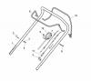 Global Garden Products GGP Baujahr 2017 Benzin Mit Antrieb 2017 CRL-CSL 484 SE - CRL-CSL 484 SQE Ersatzteile Handle, Upper Part