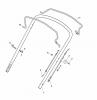 Global Garden Products GGP Baujahr 2017 Benzin Mit Antrieb 2017 CRL-CSL 484 SE - CRL-CSL 484 SQE Ersatzteile Handle, Upper Part