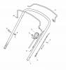 Global Garden Products GGP Baujahr 2017 Benzin Mit Antrieb 2017 CRL-CSL 484 SE - CRL-CSL 484 SQE Ersatzteile Handle, Upper Part
