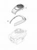 Global Garden Products GGP Baujahr 2017 Benzin Mit Antrieb 2017 CRL-CSL 484 SE - CRL-CSL 484 SQE Ersatzteile Honda Engine Cover