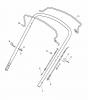 Global Garden Products GGP Baujahr 2017 Benzin Mit Antrieb 2017 CRL-CSL 484 WS - CRL-CSL 484 WSQ Ersatzteile Handle, Upper Part