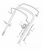 Global Garden Products GGP Baujahr 2017 Benzin Mit Antrieb 2017 CRL-CSL 484 WS - CRL-CSL 484 WSQ Ersatzteile Handle, Upper Part
