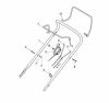 Global Garden Products GGP Baujahr 2017 Benzin Mit Antrieb 2017 EP 414 TR Ersatzteile Handle, Upper Part