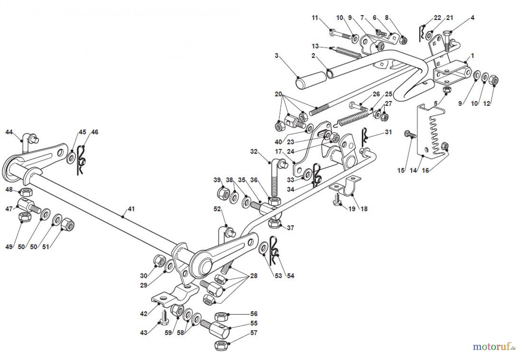 Global Garden Products GGP Aufsitzmäher Sammler Collecting 92cm 2017 NJA 92 Hydro Cutting Plate Lifting