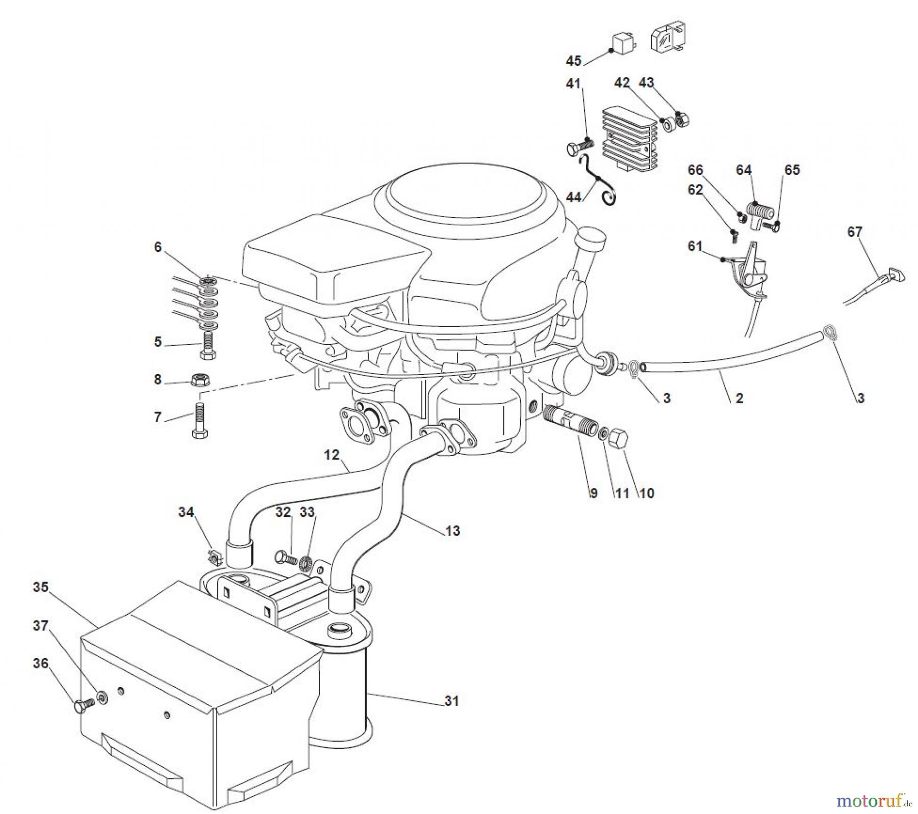 Global Garden Products GGP Aufsitzmäher Sammler Collecting 92cm 2017 NJA 92 Engine - Honda Gcv 530