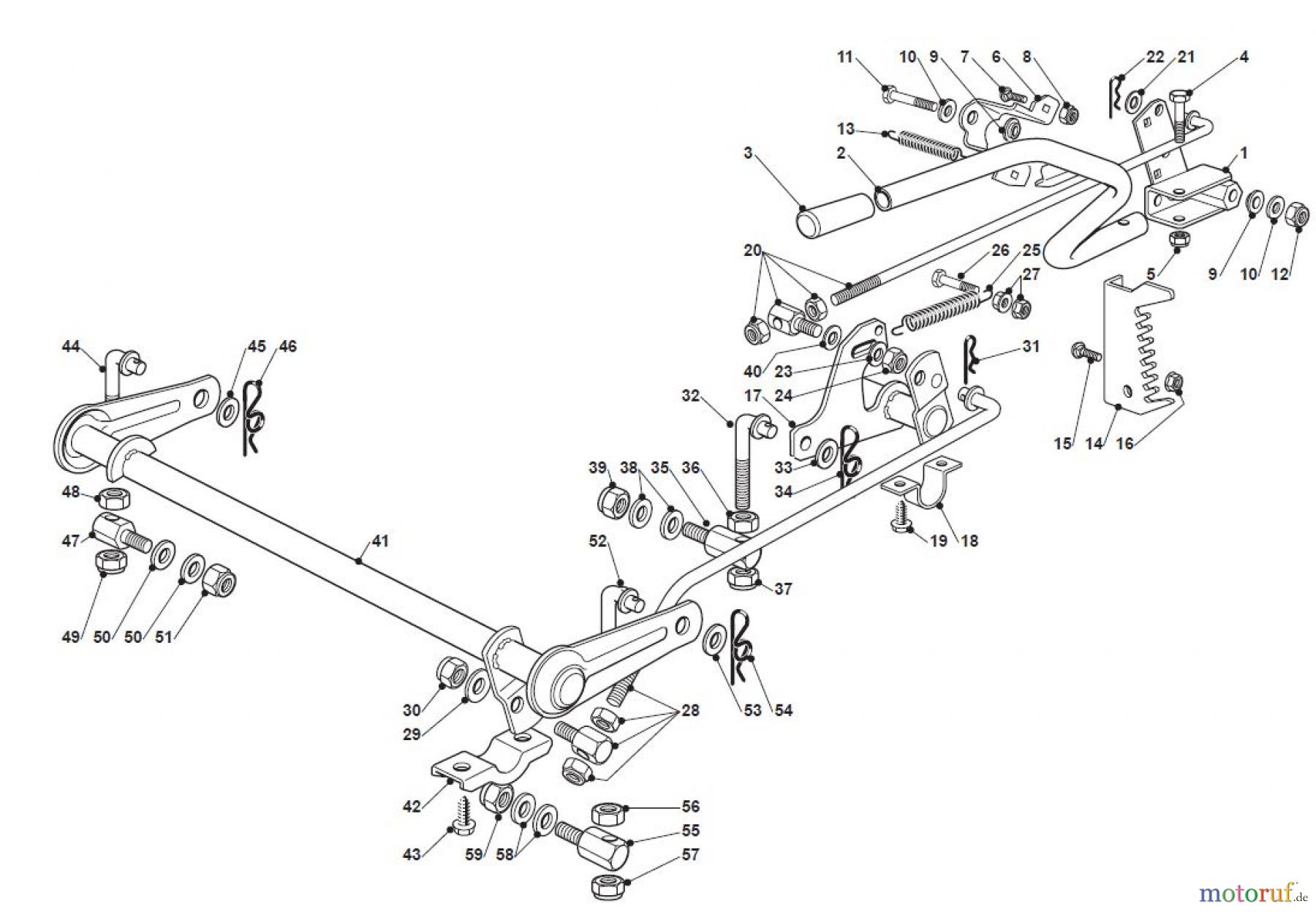 Global Garden Products GGP Aufsitzmäher Sammler Collecting 92cm 2017 NJA 92 Cutting Plate Lifting