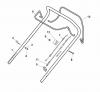 Global Garden Products GGP Baujahr 2017 Benzin Mit Antrieb 2017 ES 534 TR Ersatzteile Handle, Upper Part