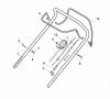 Global Garden Products GGP Baujahr 2017 Benzin Mit Antrieb 2017 ESL 534 TR Ersatzteile Handle, Upper Part