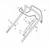 Global Garden Products GGP Baujahr 2017 Benzin Mit Antrieb 2017 ESL 534 TR Ersatzteile Handle, Upper Part