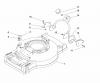 Global Garden Products GGP Baujahr 2017 Benzin Mit Antrieb 2017 MC 534 TR 4S Ersatzteile Deck/Handle, Lower Part
