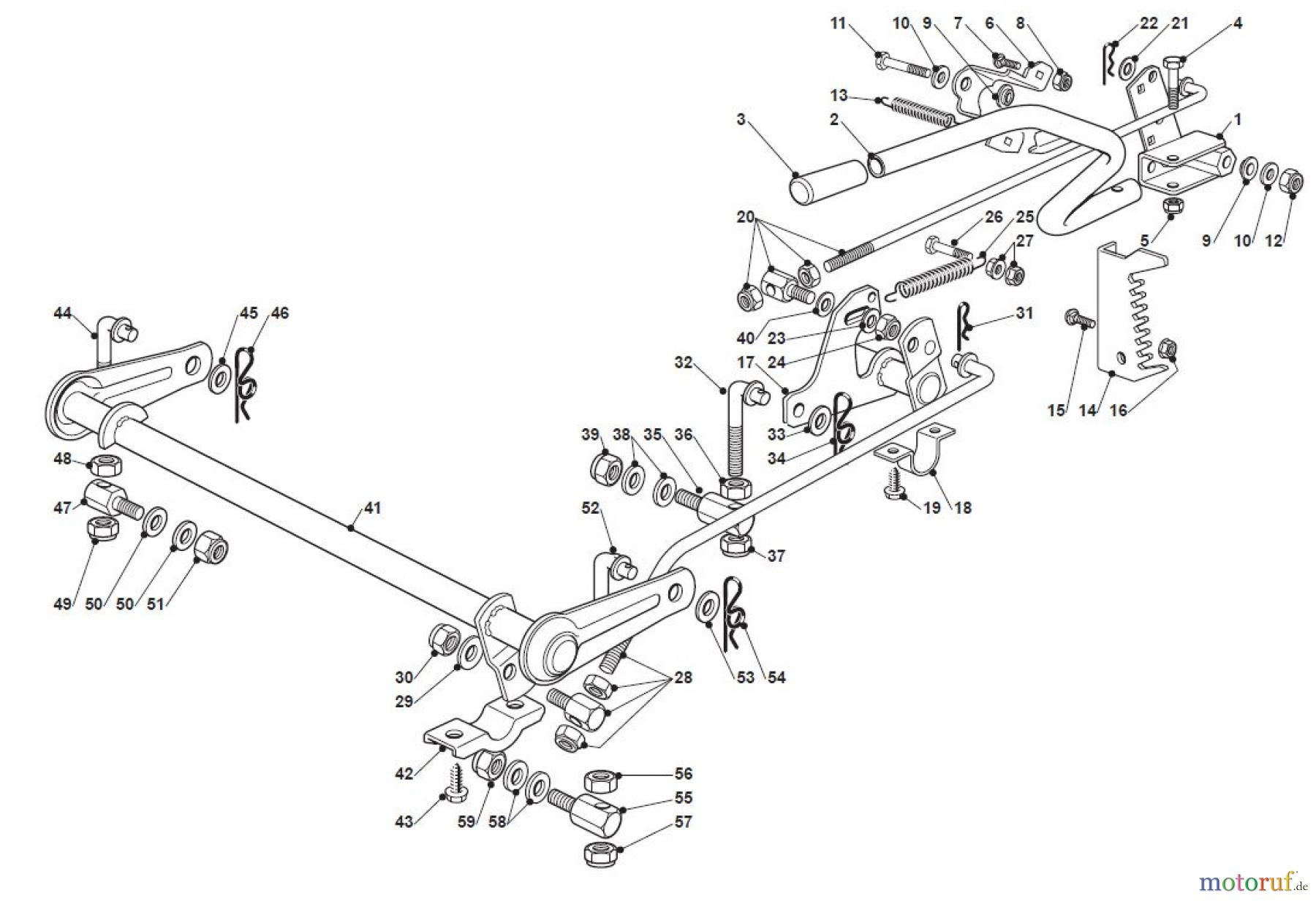 Global Garden Products GGP Aufsitzmäher Sammler Collecting 92cm 2017 NJS 92 Hydro Cutting Plate Lifting
