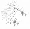 Global Garden Products GGP Baujahr 2017 Benzin Mit Antrieb 2017 MC 534 TR/E Ersatzteile Wheel Ø 190 and Hub Cap