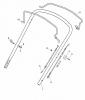 Global Garden Products GGP Baujahr 2017 Benzin Mit Antrieb 2017 MCS 474 TRQ Ersatzteile Handle, Upper Part
