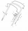 Global Garden Products GGP Baujahr 2017 Benzin Mit Antrieb 2017 MCS 474 TRQ Ersatzteile Handle, Upper Part