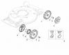 Global Garden Products GGP Baujahr 2017 Benzin Mit Antrieb 2017 MCS 504 TR 4S Ersatzteile Wheels and Hub Cap s - STAR