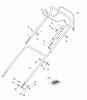 Global Garden Products GGP Baujahr 2017 Benzin Mit Antrieb 2017 MP1 504 SE Ersatzteile Handle, Upper Part